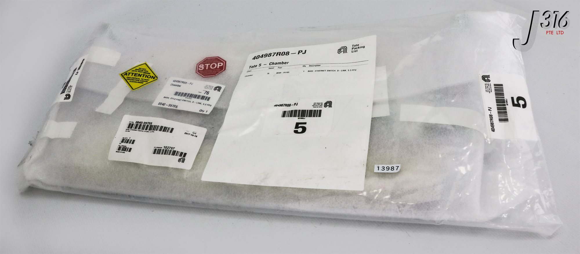 13987 APPLIED MATERIALS BASE,ETHERNET SWITCH,D-LINK,5.3FFU (NEW